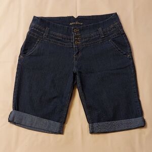 Ashley Stewart Blue Jean Shorts